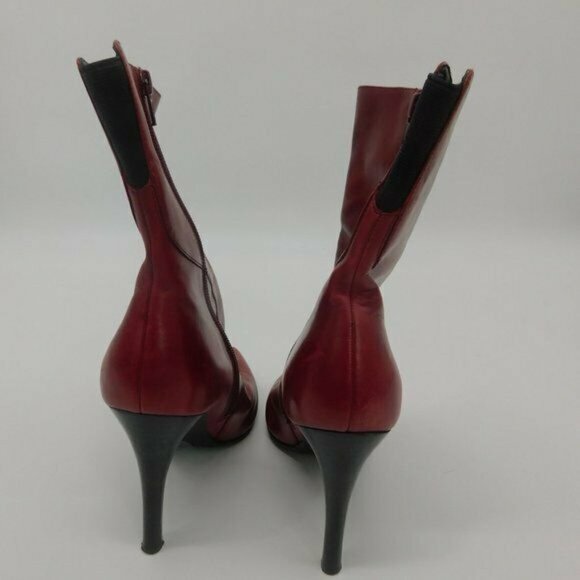 Nine West Red Ankle Boots - Picture 4 of 4